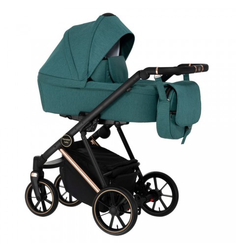 Paradise Baby VR - wózek wielofunkcyjny, zestaw 2w1 z opcją 3w1 i 4w1 | VR 09M